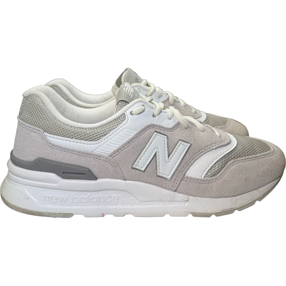 New Balance 997H Grey White Suede Mesh Sneakers CW997HCR Womens 8.5 Mens 7 - Picture 3 of 10